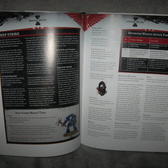 Warhammer Hardcover Book 40,000 40K The Rules 2409A7 - Picture 10 of 11